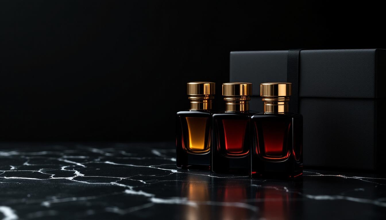 The Discovery Set â three bottles in a black gift box